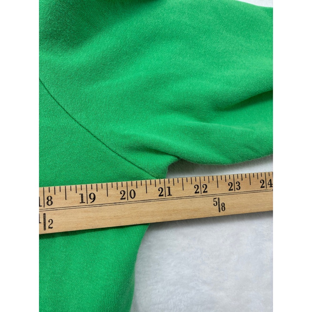 The North Face Hoodie Womens Medium Hoodie Green Blue Yellow Graphic Logo - Picture 4 of 5